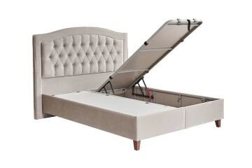 Yataş Bedding 160x200 Tesla Sleep -  Lorenz - Lisbon 3lü Set - 21601 Bej