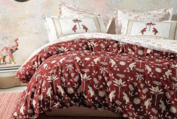 Yataş Bedding Çift Kişilik XL Solaris Rnf Nevresim Takımı Kiremit