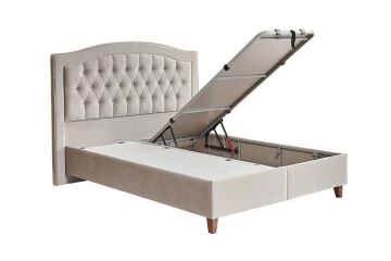 Yataş Bedding 180x200 Tesla Sleep -  Lorenz - Lisbon 3lü Set - 21601 Bej