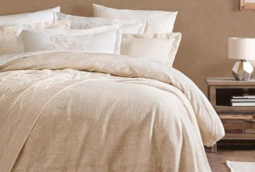 Yataş Bedding Çift Kişilik 8 Parça Fall Winter Seti Etta - Bej
