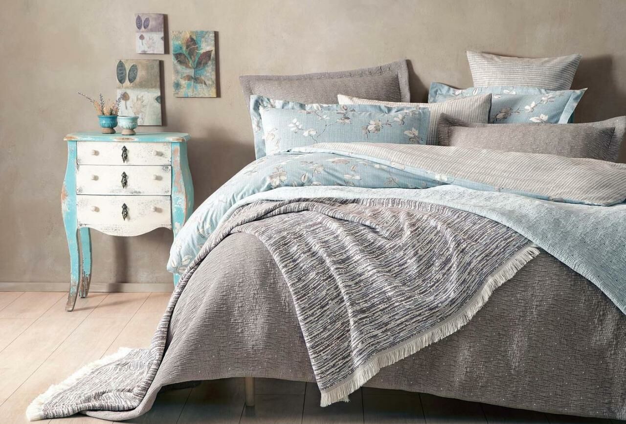 Yataş Bedding Çift Kişilik 8 Parça Fall Winter Seti Sora - Vizon