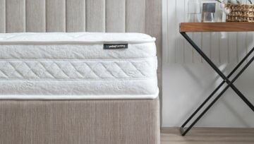 Yataş Bedding 100x200 Blue Star - Lento Baza - Somni Başlık Set - 21601 Bej