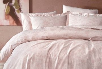 Yataş Bedding Çift Kişilik Morina Rnf Nevresim Takımı - Pembe