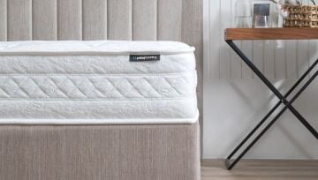 Yataş Bedding 120x200 Blue Star - Lento Baza - Somni Başlık Set - 21601 Bej