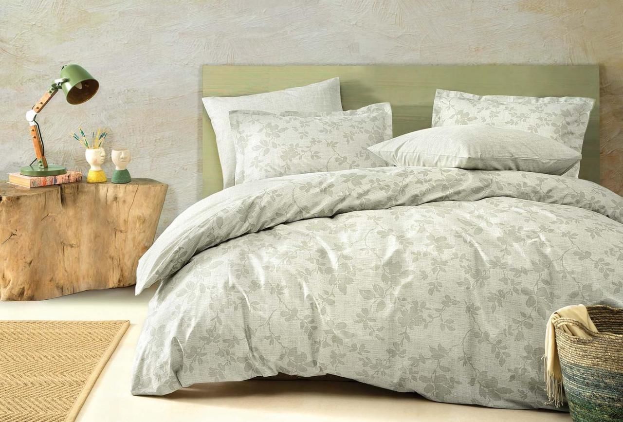 Yataş Bedding Tek Kişilik XL Morina Rnf Nevresim Takımı - Yeşil