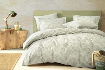 Yataş Bedding Tek Kişilik XL Morina Rnf Nevresim Takımı - Yeşil