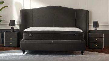 Yataş Bedding Camira Set 150x200 - 22303 Antrasit (Antrasit Ayak)