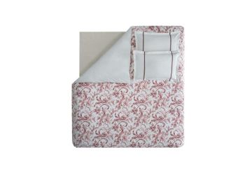 Yataş Bedding Tek Kişilik Hermosa Rnf Nevresim Takımı - Kırmızı