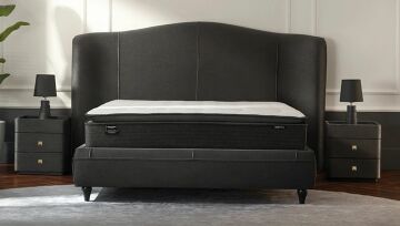 Yataş Bedding Camira Set 200x200 - 22303 Antrasit (Antrasit Ayak)