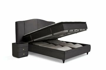 Yataş Bedding Camira Set 200x200 - 22303 Antrasit (Antrasit Ayak)