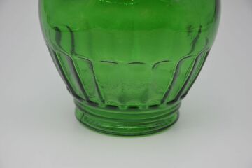 Biev Koyu Yeşil Tombik Vazo Büyük