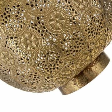 Biev Lux Bronz Telkari Fener Mumluk 25x35 cm