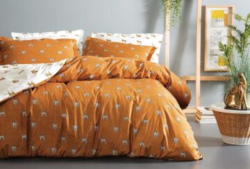 Yataş Bedding Çift Kişilik Solita Rnf Nevresim Takımı - Safran