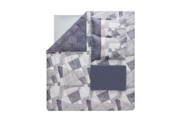 Yataş Bedding Çift Kişilik Estela Battaniye Nevresim Takımı Seti İndigo