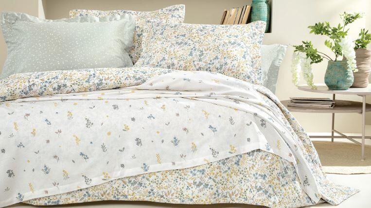 Yataş Bedding Çift Kişilik Lois Pikeli Yatak Örtüsü Takımı - Adaçayı