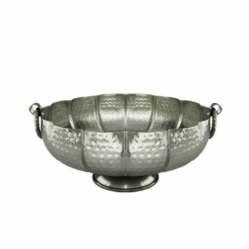 Biev Metal Gold Masaüstü Çanak Dekor