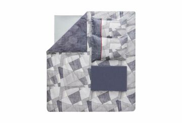 Yataş Bedding Tek Kişilik 4 Parça Wellsoft Battaniyeli Nevresim Takımı Seti Estela - Indigo