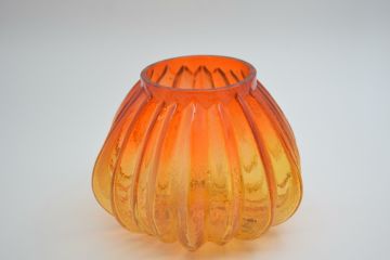 Biev Kehribar Kabak Vazo 10x10x9 cm