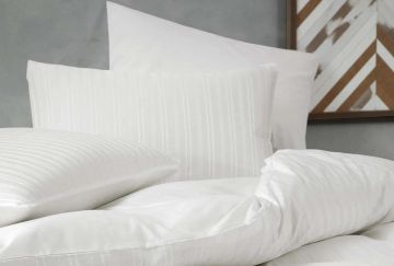 Yataş Bedding Tek Kişilik Raso Saten Nevresim Takımı Ekru