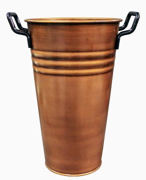 Biev Küçük Vazo Bakır