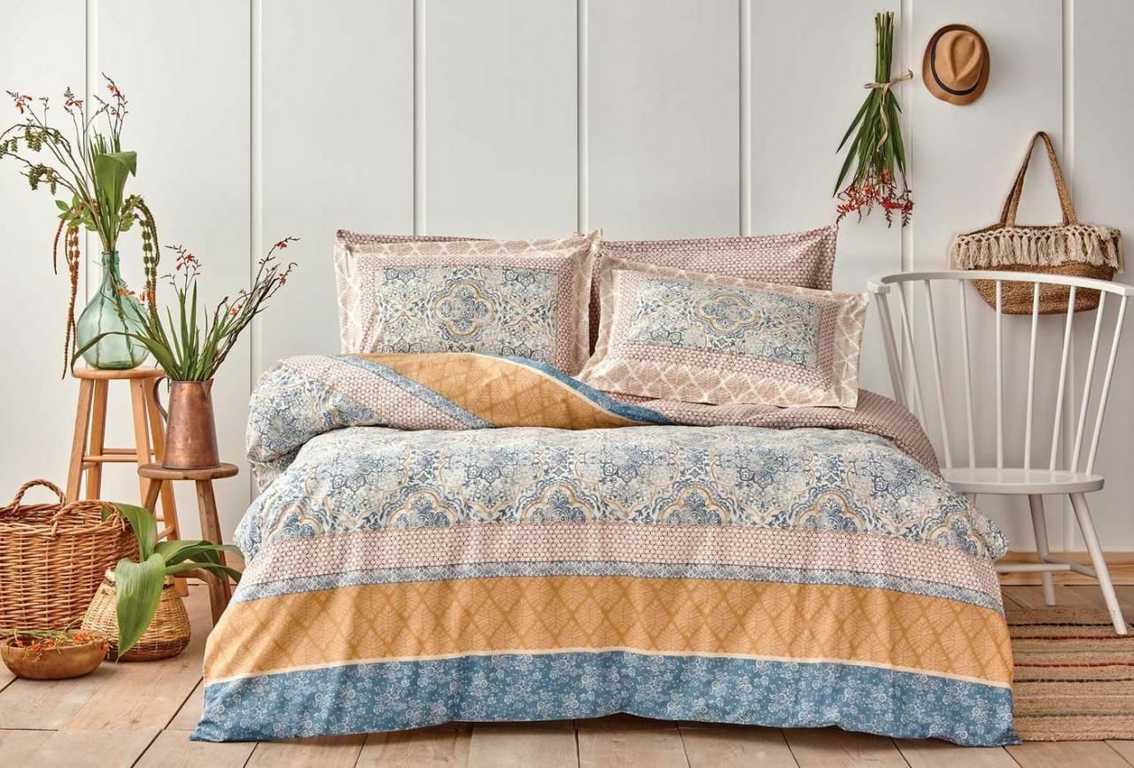 Yataş Bedding Tek Kişilik Delissa Rnf Nevresim Takımı - Mavi