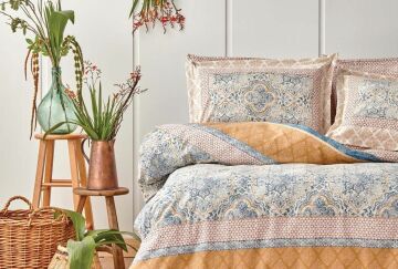 Yataş Bedding Tek Kişilik Delissa Rnf Nevresim Takımı - Mavi