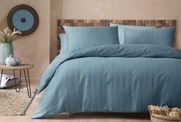 Yataş Bedding Çift Kişilik XL Raso Saten Nevresim Takımı Yeşil