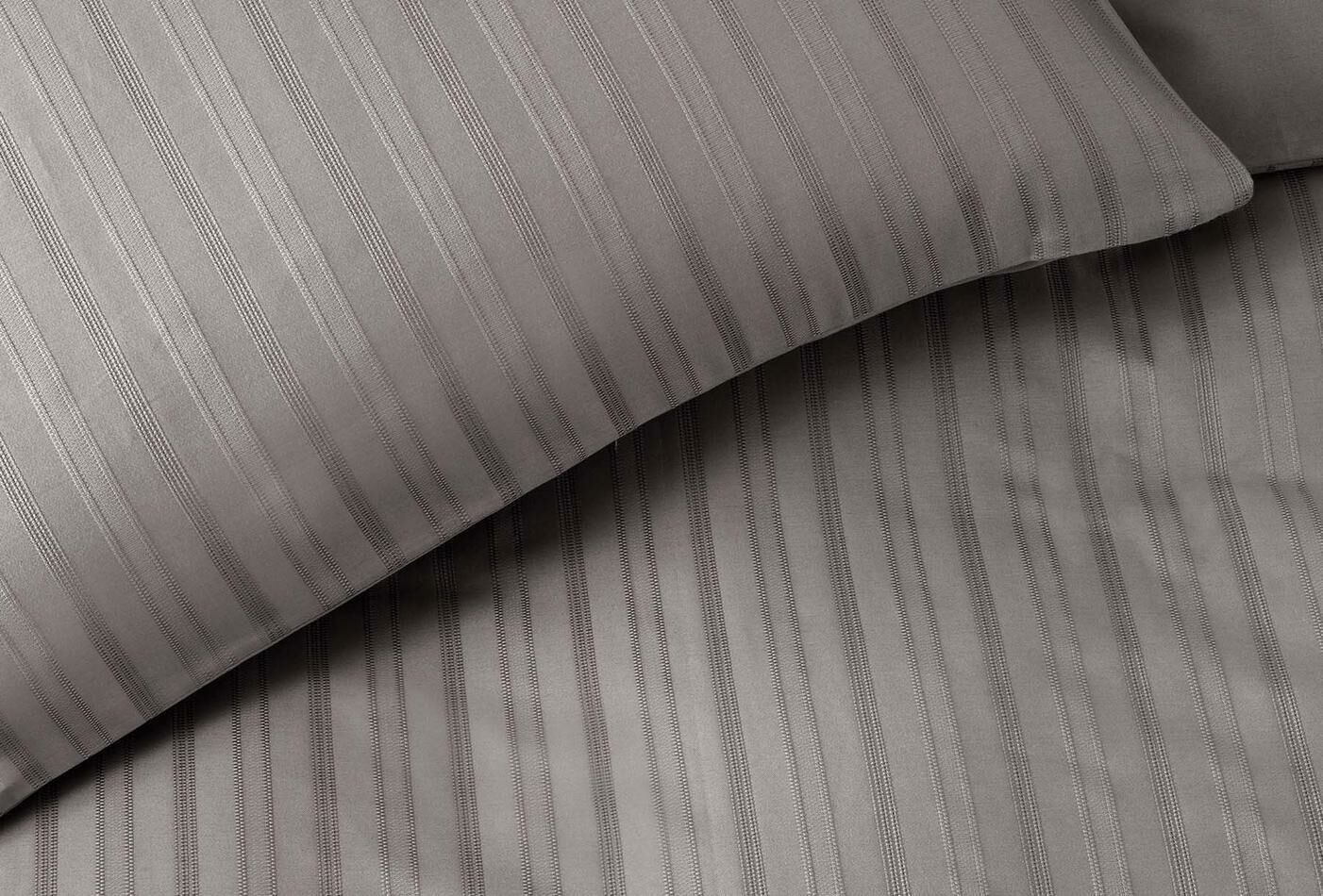 Yataş Bedding Çift Kişilik XL Raso Saten Nevresim Takımı Kahve Rengi