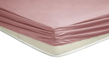 Yataş Bedding 150x200 Noah Lastikli Çarşaf - Gül Kurusu