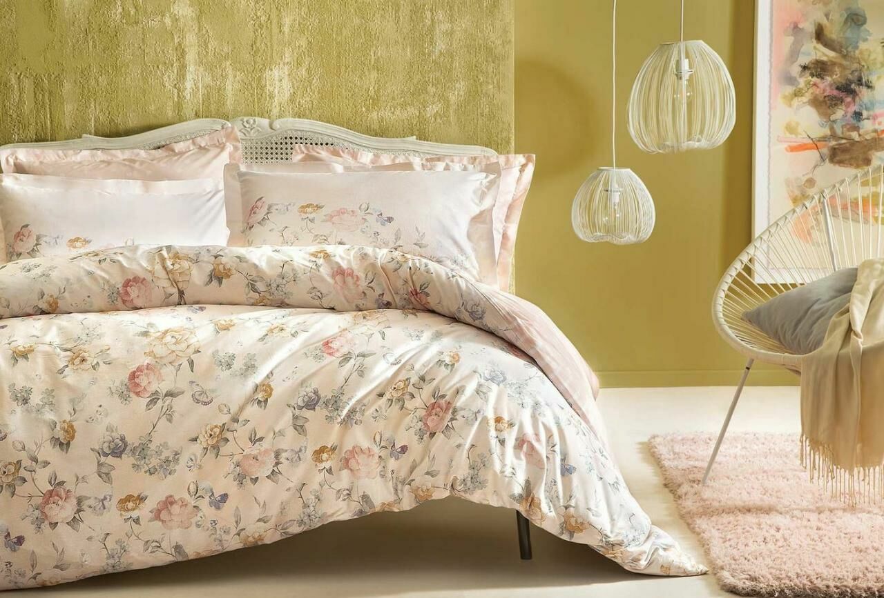 Yataş Bedding Çift Kişilik Farida Rnf Nevresim Takımı - Somon