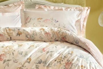 Yataş Bedding Çift Kişilik Farida Rnf Nevresim Takımı - Somon