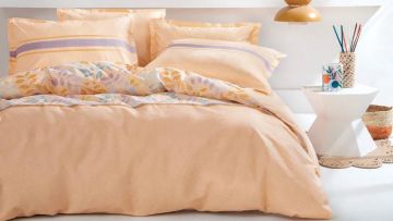 Yataş Bedding Çift Kişilik Ellen Rnf Nevresim Takımı - Somon