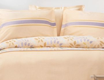 Yataş Bedding Çift Kişilik XL Ellen Rnf Nevresim Takımı - Somon
