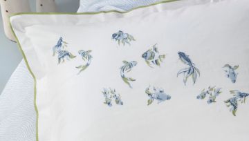 Yataş Bedding Çift Kişilik Betta Rnf Nevresim Takımı Mavi