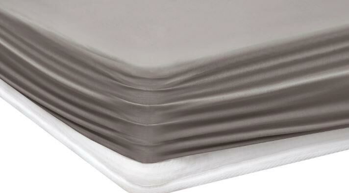 Yataş Bedding 100x200x35 Tek Kişilik XL Lupa Soft Lastikli Çarşaf - Gri