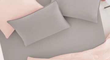 Yataş Bedding 100x200x35 Tek Kişilik XL Lupa Soft Lastikli Çarşaf - Gri