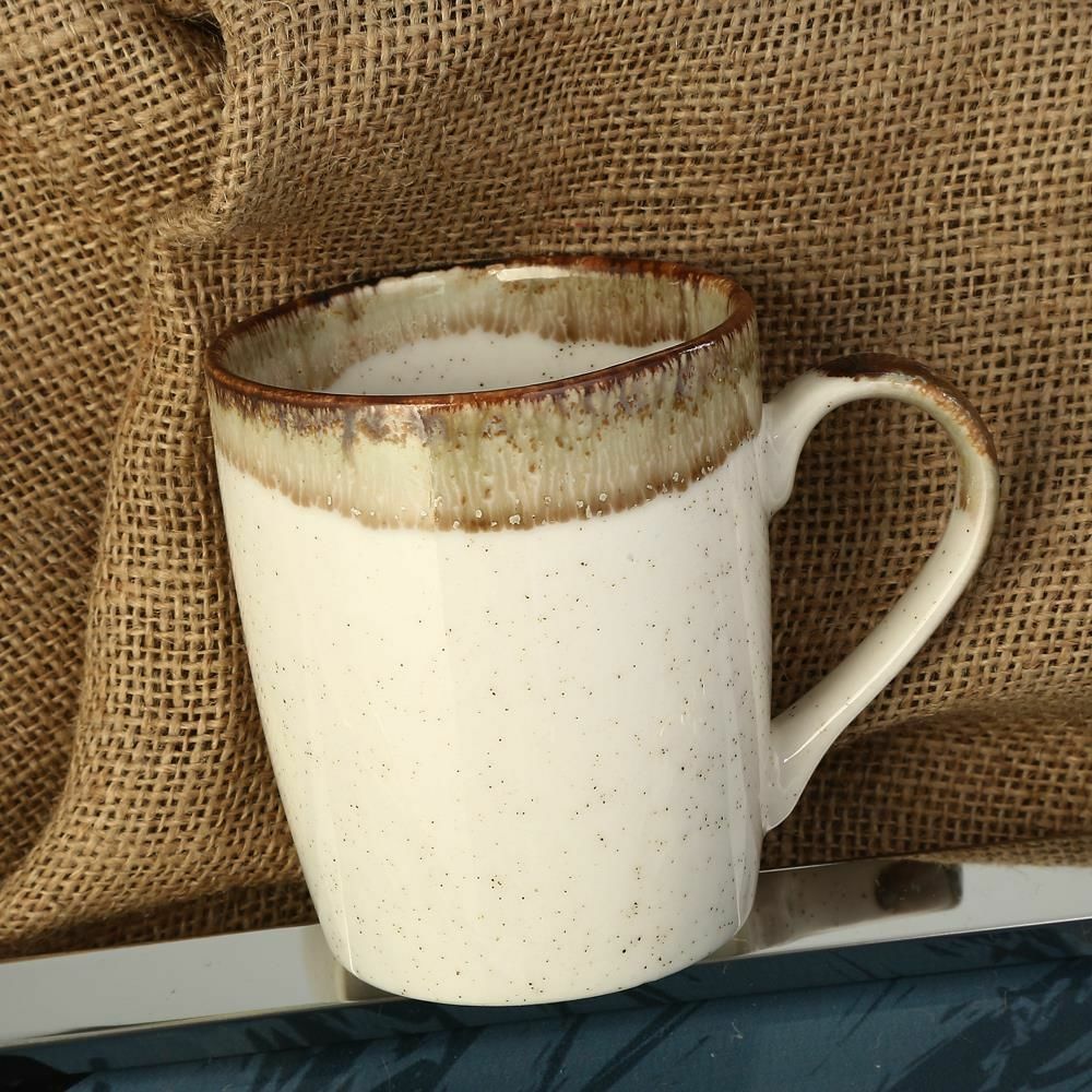 Biev Tekli Eda Kupa Antik Bej