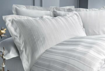 Yataş Bedding Çift Kişilik Shelly Bambu Saten Nevresim Takımı - Gri