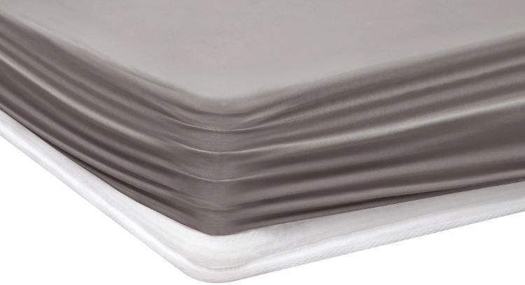 Yataş Bedding 200x200x35 Çift Kişilik XL Lupa Soft Lastikli Çarşaf - Gri