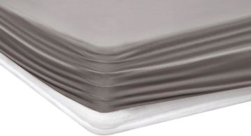 Yataş Bedding 200x200x35 Çift Kişilik XL Lupa Soft Lastikli Çarşaf - Gri