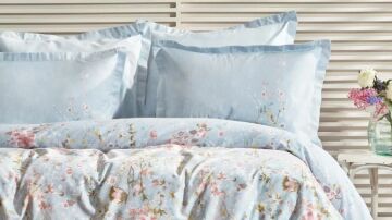 Yataş Bedding Çift Kişilik Isadora Saten Nevresim Takımı - Mavi