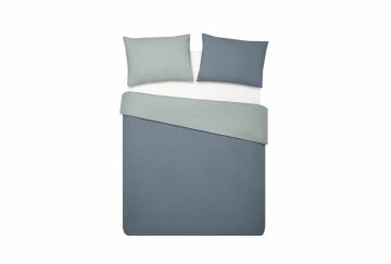 Yataş Bedding Çift Kişilik Noah Rnf Nevresim Seti (Nil Yeşili-İndigo)