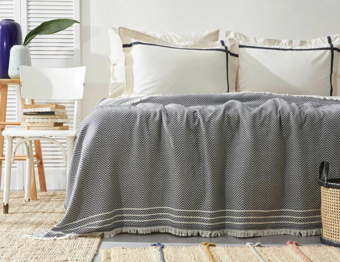 Yataş Bedding Tek Kişilik Colin Pike Takımı - Lacivert