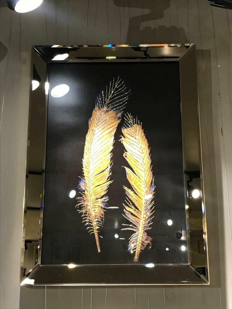 Biev Aynalı Tablo 50x70 Cm