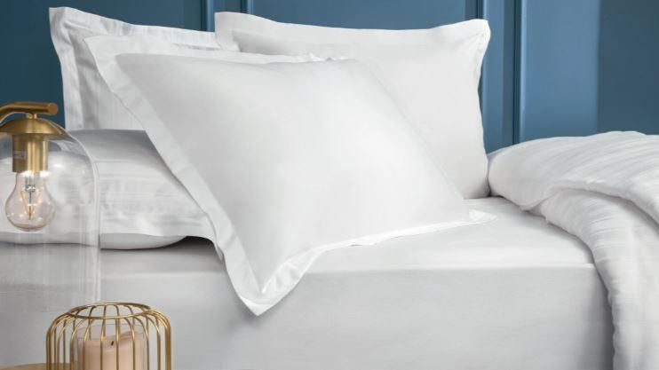 Yataş Bedding 160x200x36 Çift Kişilik Maisy Bambu Saten Lastikli Çarşaf - Beyaz