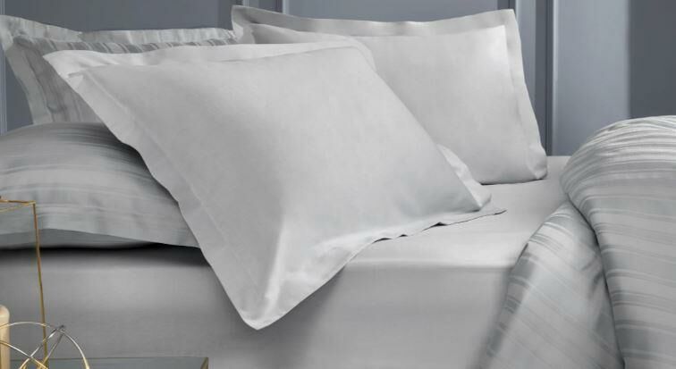 Yataş Bedding 160x200x36 Çift Kişilik Maisy Bambu Saten Lastikli Çarşaf - Gri