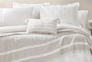Yataş Bedding Çift Kişilik Nola Infinity Set - Beyaz