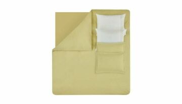 Yataş Bedding Çift Kişilik Urban Saten Nevresim Takımı - Yağ Yeşili