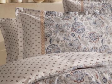Yataş Bedding Tek Kişilik Anaka Rnf Nevresim Takımı - Ekru