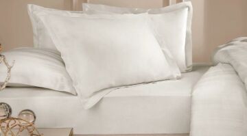 Yataş Bedding 200x200x36 Çift Kişilik XL Maisy Bambu Saten Lastikli Çarşaf - Bej